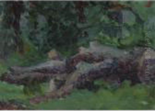 Landscape With Fallen Tree - view 1