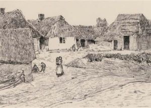 Farm In Poland by Robert Polhill Bevan