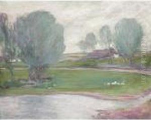 The Bend In The River by Robert Polhill Bevan