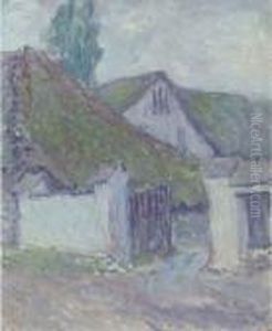 The Farm Gate, Evening by Robert Polhill Bevan