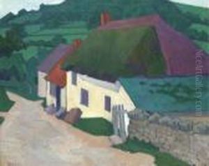 The Smithy, Bolham by Robert Polhill Bevan