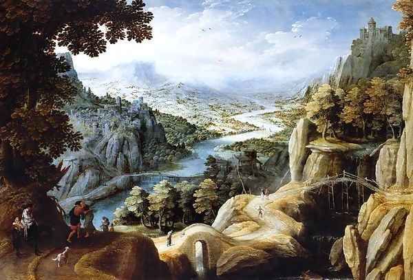 Mountainous River Landscape 2 - view 1