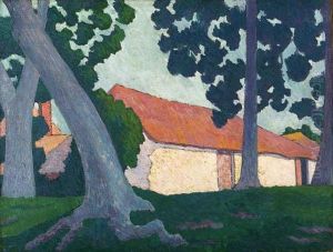 Farm Buildings, Luppitt Common by Robert Polhill Bevan
