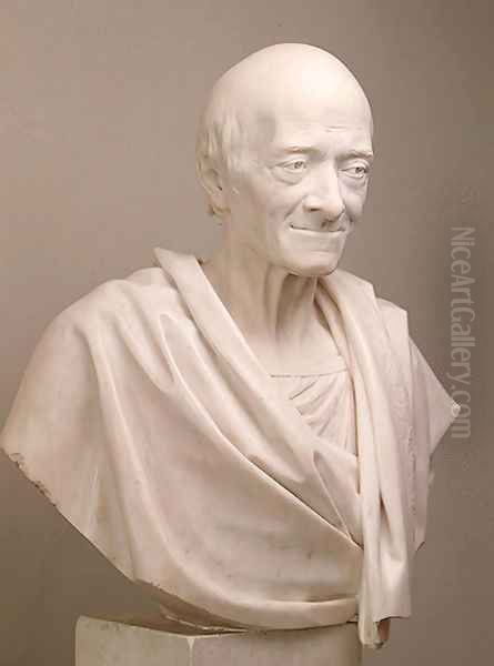 Portrait of Voltaire in a Toga - view 1