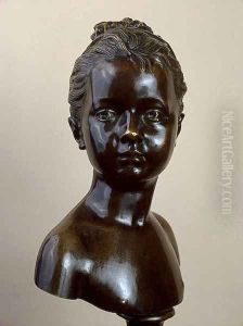 Louise Brogniart by Jean-Antoine Houdon