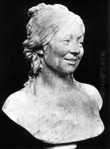 Bust of the Artist's Wife by Jean-Antoine Houdon