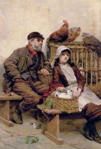 The Animal Market by Ralph Hedley