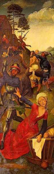 Massacre of the Innocents (inner-right wing of the Adoration of the Magi triptych) - view 1