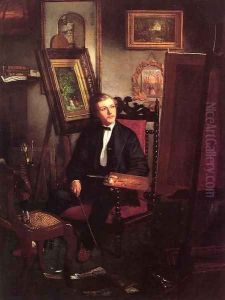 Self Portrait of the Artist in His Studio