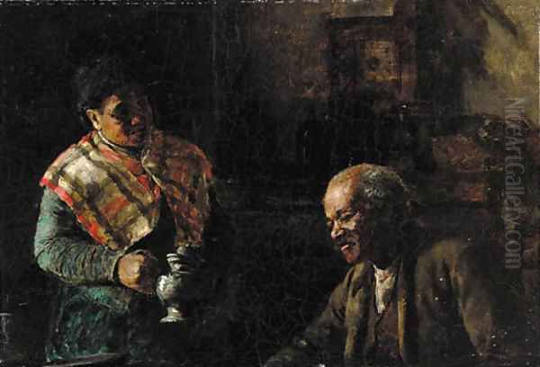 Couple in an Interior - view 1