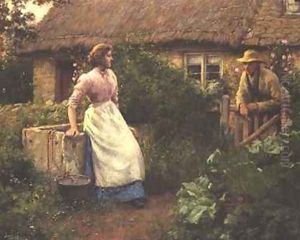 Evening Conversation by Edwin Harris