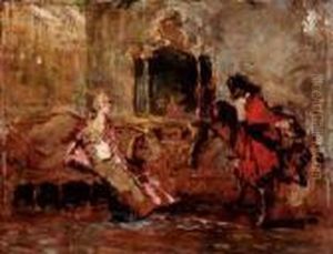 Scena Settecentesca by Mose Bianchi