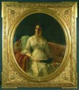 Dama Con Ventaglio