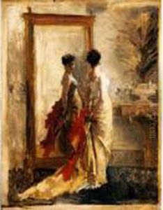 Donna Allo Specchio by Mose Bianchi