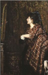 Signora Allo Specchio by Mose Bianchi
