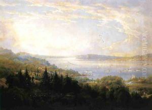 View of the Hudson River at Haverstraw Bay