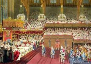 The Royal Banquet The bringing of the first Course by Robert Havell, Jr.