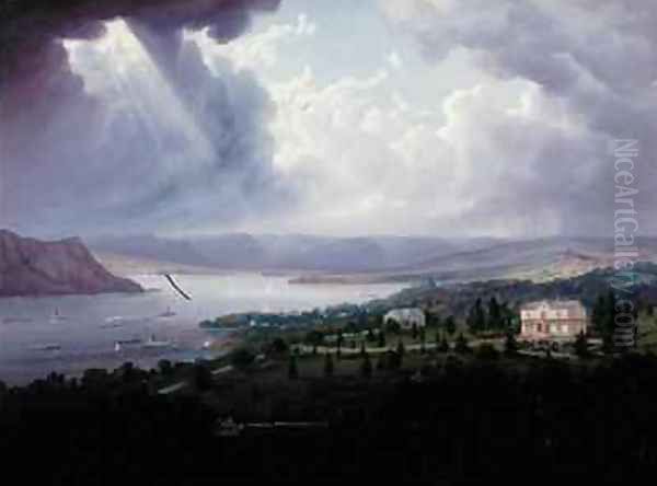 View of the Hudson River from Tarrytown Heights 2 - view 1
