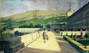 The Monks Garden at the Monastery of San Lorenzo del Escorial The Monks Garden at the Monastery of San Lorenzo del Escorial