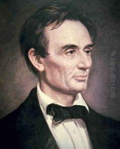 Abraham Lincoln 1809-60 by George Peter Alexander Healy