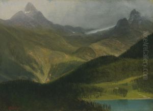 Mountain Landscape by Albert Bierstadt