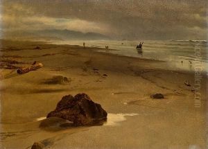 San Francisco Beach Beyond Fort Point