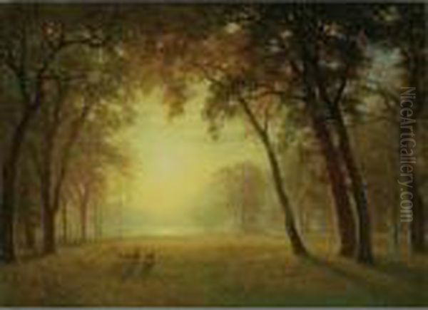 Deer In A Clearing, Yosemite - view 1