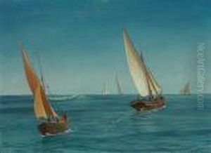 On The Mediterranean by Albert Bierstadt