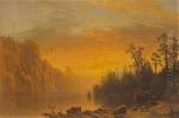 Sunset (california Scenery) - view 1
