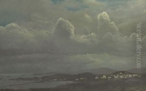 Port Richmond, Bay Of San Francisco by Albert Bierstadt