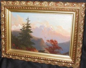 Sierra Mtns by Albert Bierstadt