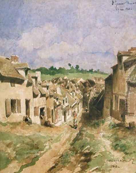 A Street in Saint Germain Seine et Oise - view 1