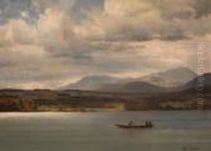 Overlook Mountain From Olana, C. 1866 by Albert Bierstadt