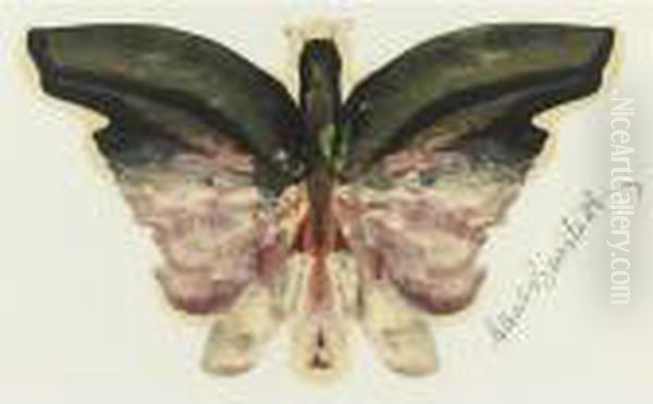 Pink Butterfly - view 1