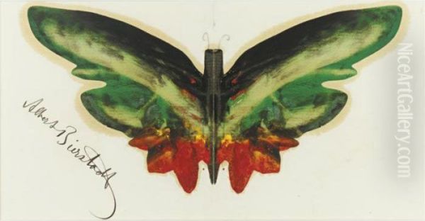 Green Butterfly - view 1