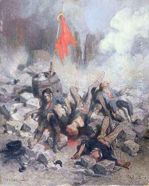 Victims at a Barricade in June 1848 - view 1