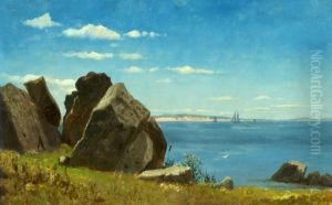 A
Fine Day by Albert Bierstadt