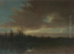 Evening Sky by Albert Bierstadt
