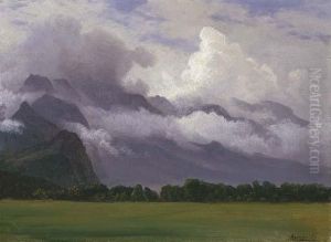 Clouds In Owens Valley by Albert Bierstadt