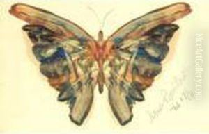 Butterfly by Albert Bierstadt