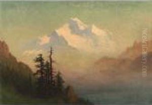 Mountain Lake by Albert Bierstadt