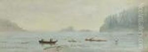 Indian Fishermen by Albert Bierstadt