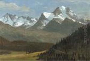 Mountain Landscape by Albert Bierstadt