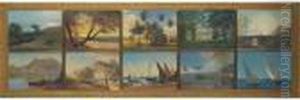 Ten Views: A Set Of Paintings by Albert Bierstadt