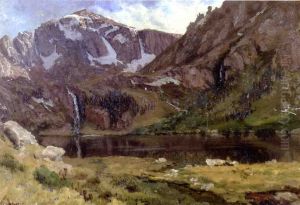 Mountain Lake by Albert Bierstadt