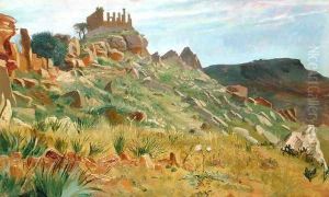 Temple of Juno Lacina Agrigento Sicily by George Howard