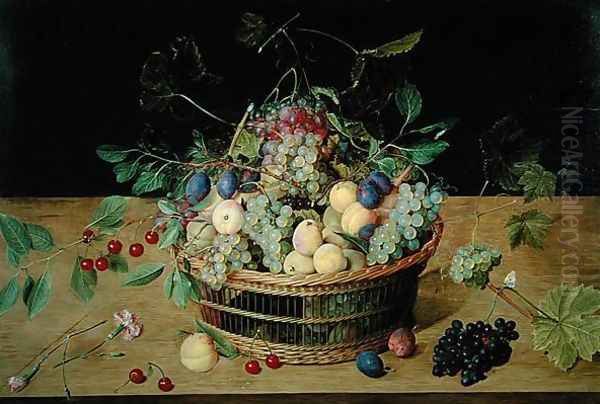 A Basket of Fruit - view 1