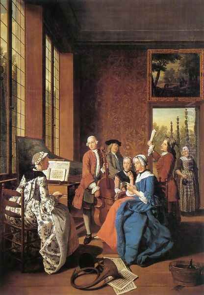 Concert in an Interior 1764 - view 1