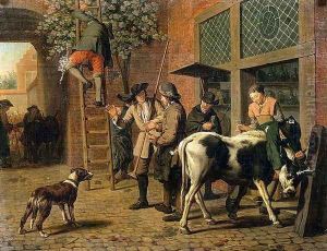 The Four Seasons Autumn by Jan Jozef, the Younger Horemans
