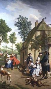 Figures in a Landscape 2 by Jan Jozef, the Younger Horemans